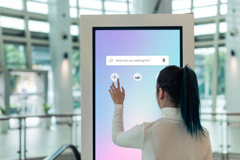 interactive kiosk digital signage