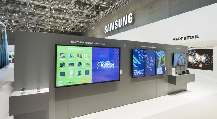 samsung digital signage store