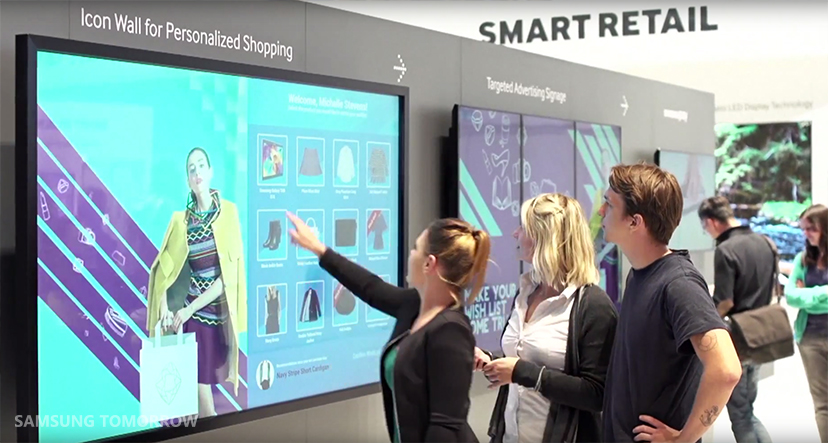 Digital Signage For Personalized Shopping Smart Retail