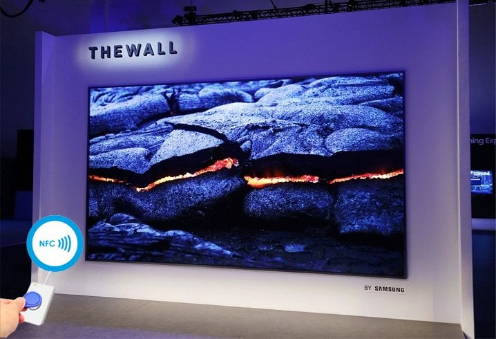 Samsung LED Wall NFC